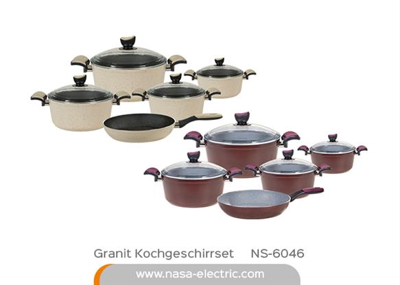 Granit Kochgeschirrset NS-6046 A-B