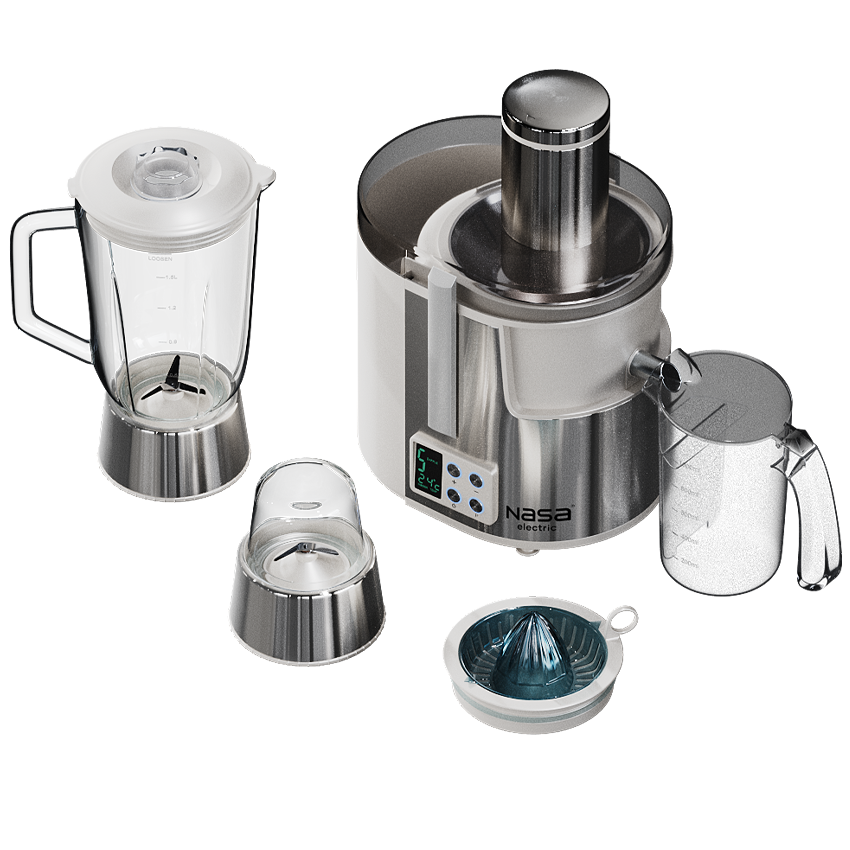 آبمیوه گیر چند کاره ناسا الکتریک ns-945