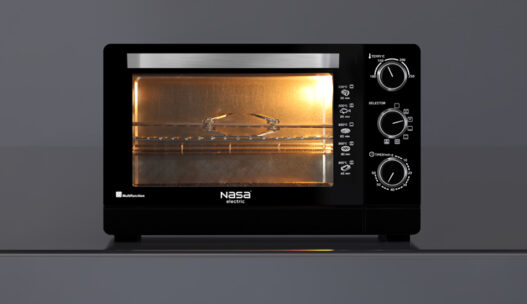 ویژگی‌های ظاهری آون توستر ns-2040 برند ناسا الکتریک