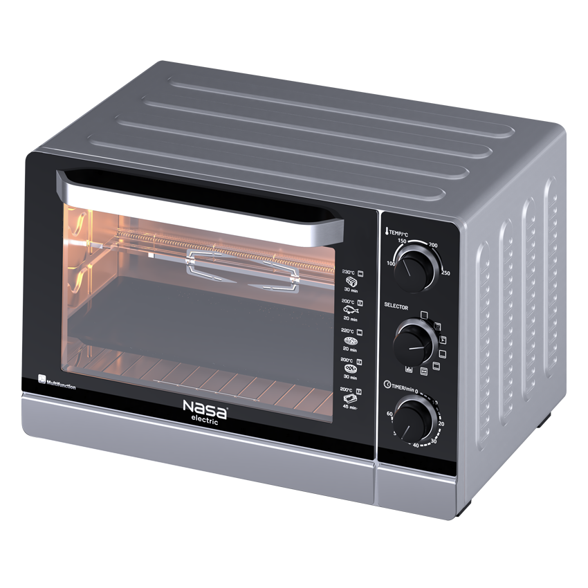معرفی آون توستر ناسا الکتریک سیلور NS-2040