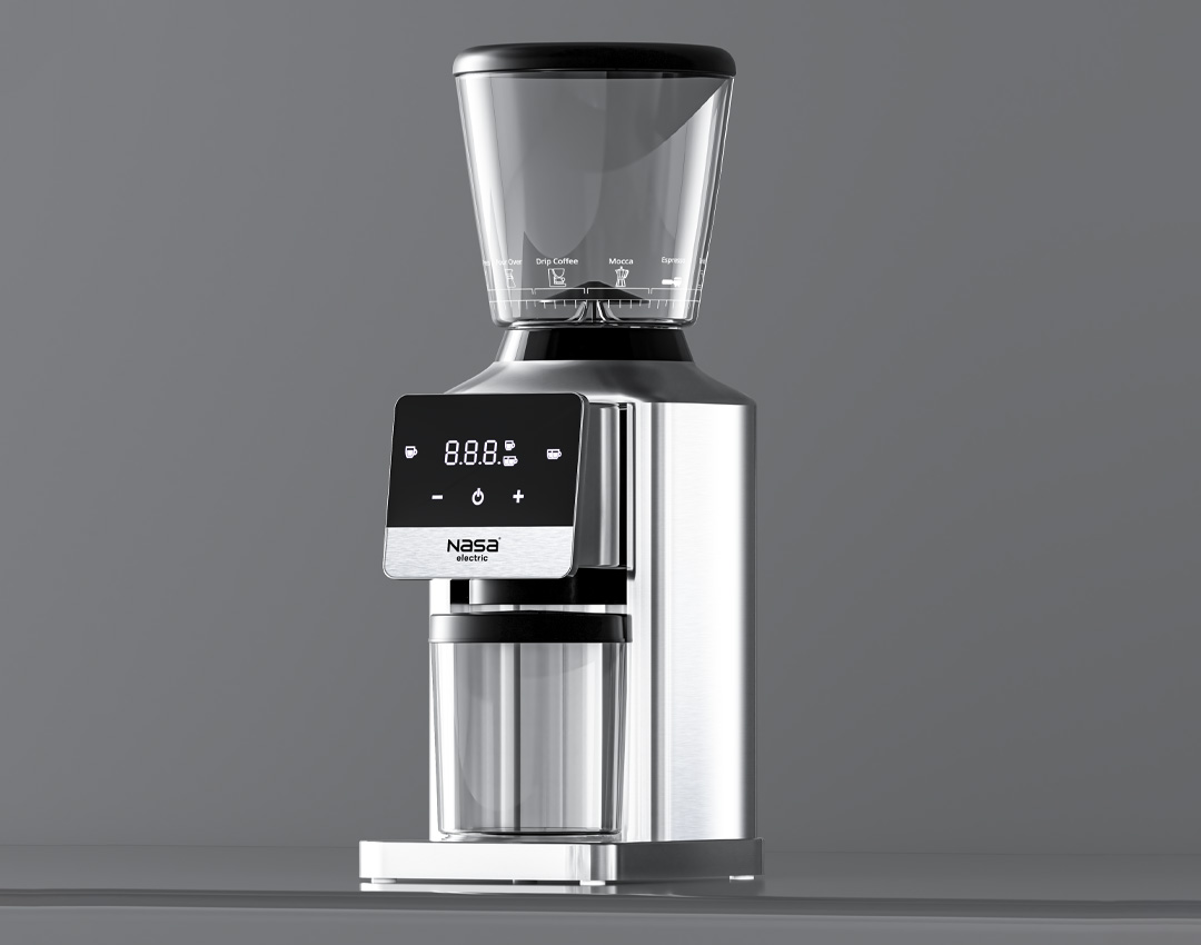 ویژگی‌های ظاهری آسیاب قهوه ns-1950 ناسا الکتریک