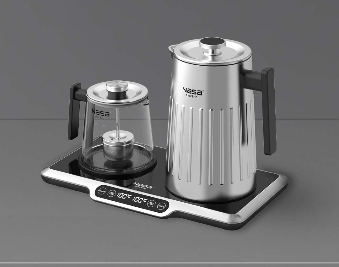 مشخصات ظاهری چای ساز ns-520 ناسا الکتریک