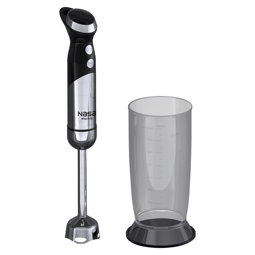 نمای نزدیک گوشت‌کوب برقی ناسا الکتریک NS-993 با دکمه‌های کنترل آسان و بدنه ضدلغزش