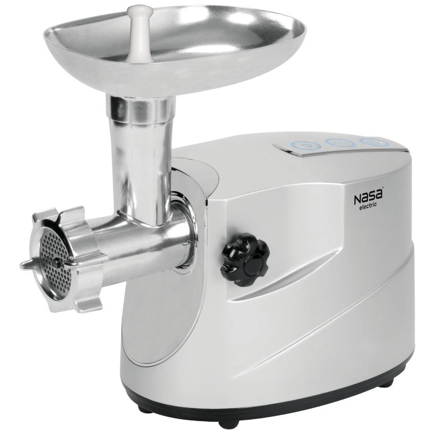 چرخ گوشت ناسا الکتریک NS-320 سیلور نمای جانبی