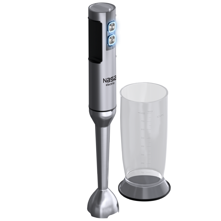 گوشت کوب برقی ناسا الکتریک مدل NS-992 نقره ای با لیوان مدرج