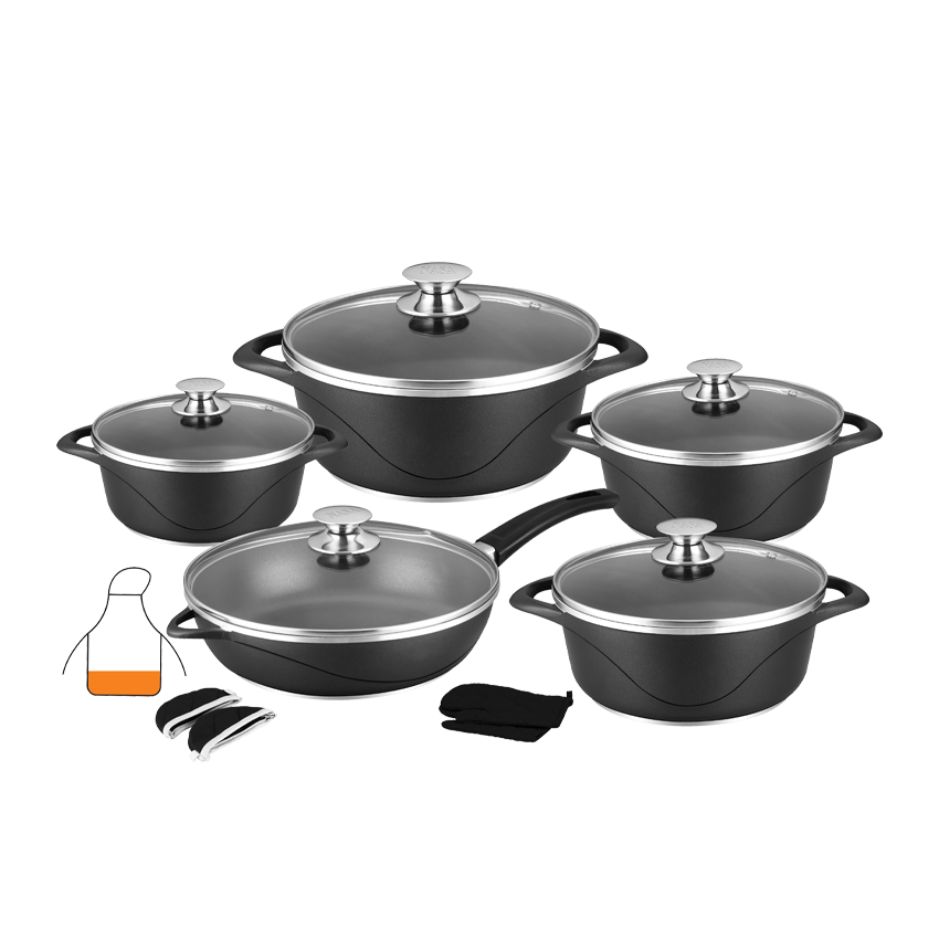 سرویس قابلمه چدن ناساالکتریک NS-6015