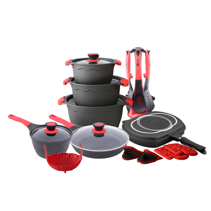 سرویس قابلمه گرانیتی ناساالکتریک NS-6041