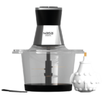 خردکن ناسا الکتریک NS-1934 با ظرف شیشه‌ای و تیغه استیل