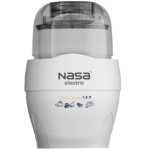 خردکن و آسیاب ناسا الکتریک مدل NS-907 رنگ سفید با درپوش شفاف