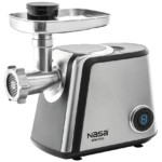 چرخ گوشت ناسا الکتریک NS-313 نقره‌ای نمای جانبی