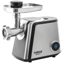 چرخ گوشت ناسا الکتریک NS-313 نقره‌ای نمای جانبی