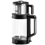 چای ساز ناسا الکتریک مدل NS-523 رنگ مشکی نمای سه رخ