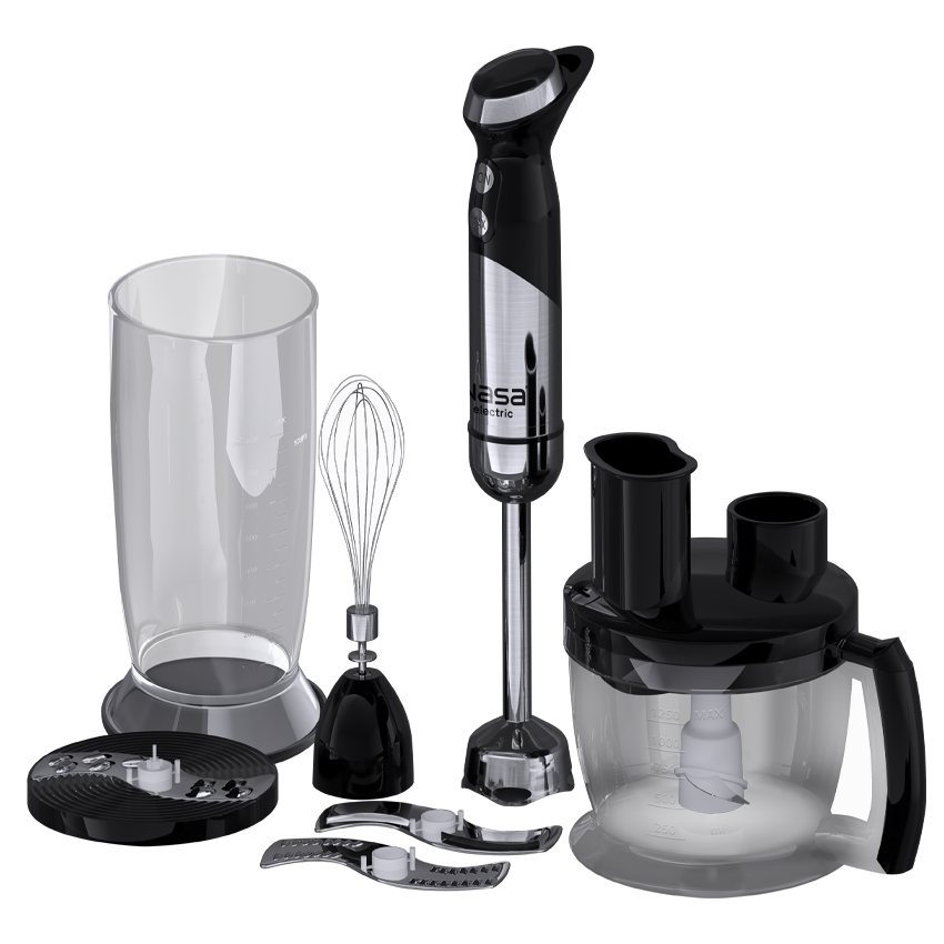 گوشت‌کوب برقی ناسا الکتریک مدل NS-990 با طراحی ارگونومیک و رنگ مشکی