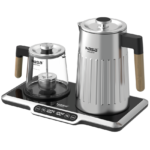 چای ساز ناسا الکتریک مدل NS-521 استیل نمای زاویه دار